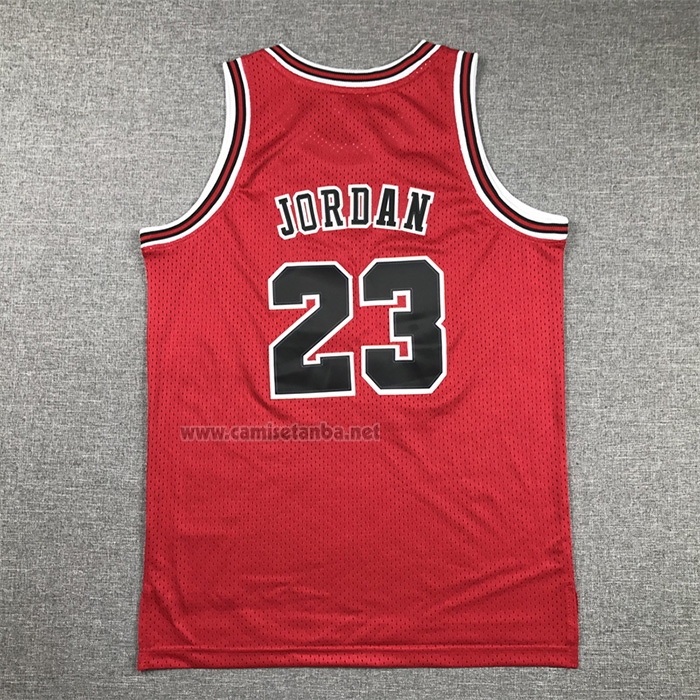 Camiseta Nino Chicago Bulls Michael Jordan NO 23 Mitchell & Ness 1997-98 NBA Finals Rojo